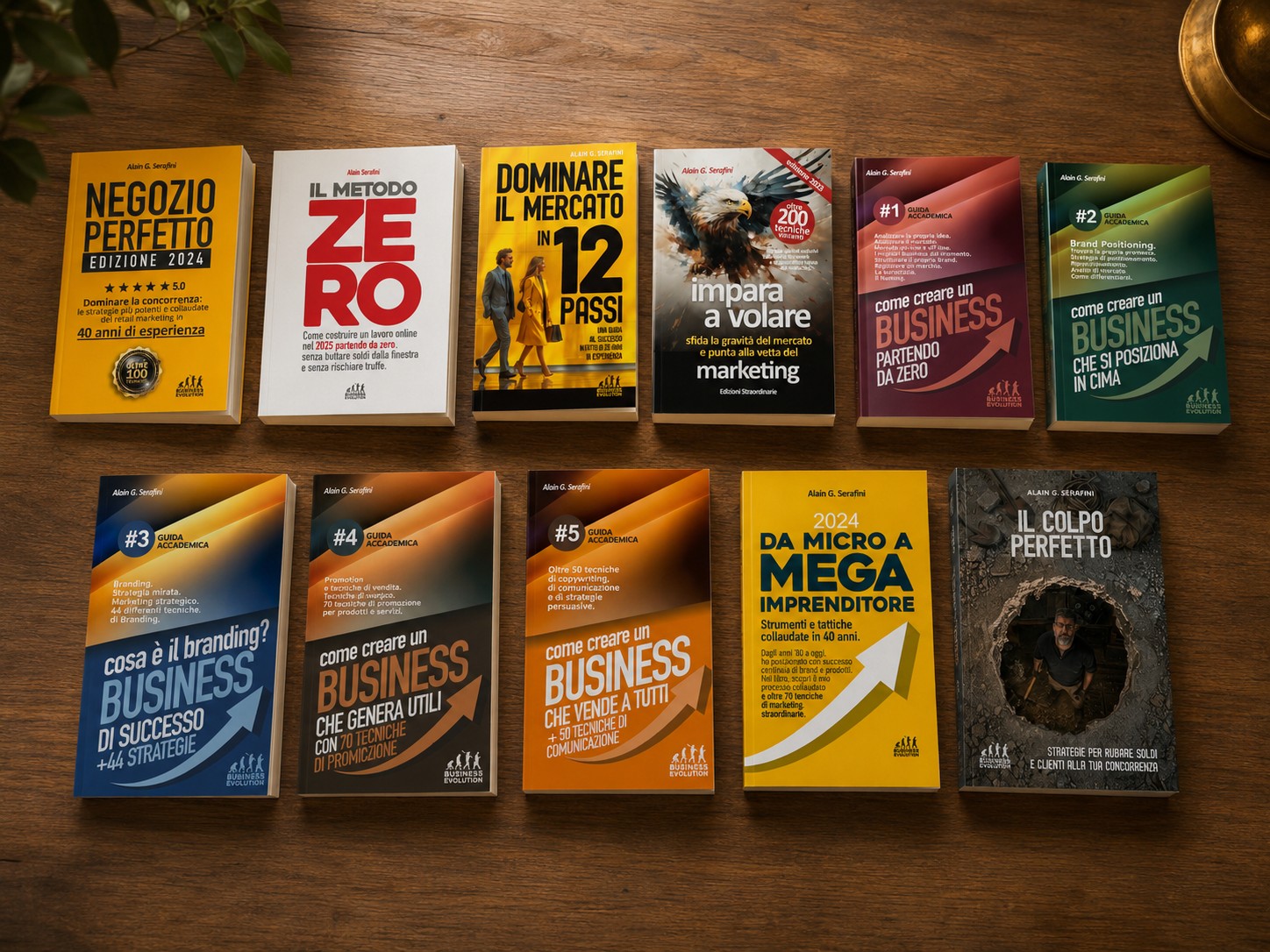 Libri e pubblicazioni di Alain Serafini sul marketing strategico